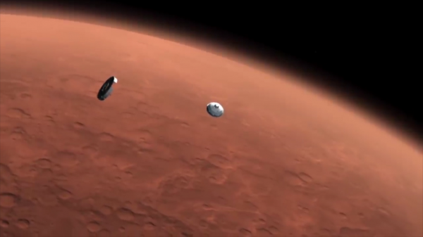 5500萬公里外：中國祝融號拍攝的真實火星影像，一片荒涼