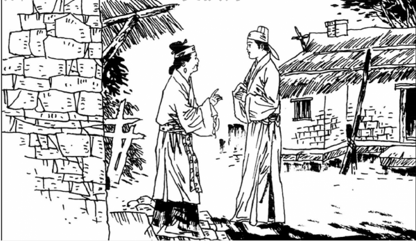 民間故事：書生趕考遇到和尚，和尚：你若答對此考題，必高中進士