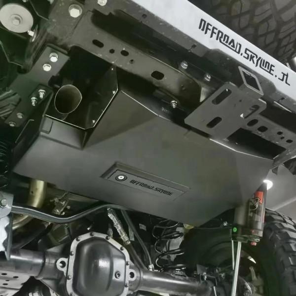 混動牧馬人4XE升級副油箱+電動踏板