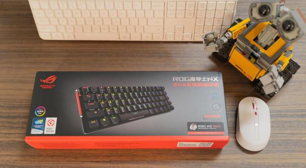 細節控的盛宴優於cherry出眾手感，ROG魔導士NX山楂紅軸機械鍵盤