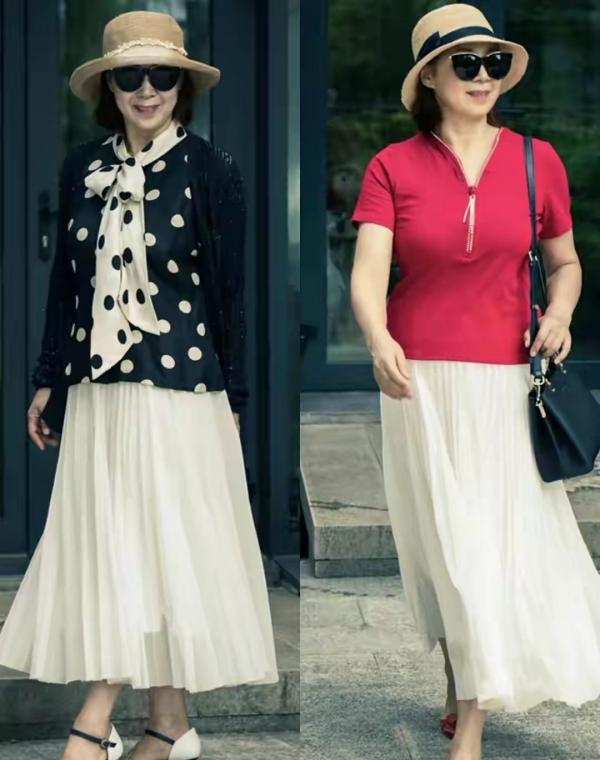 60歲微胖阿姨的穿搭真養眼,簡單隨意還顯瘦,優雅時尚又顯年輕 60歲微胖阿姨的穿搭真養眼,簡單隨意還顯瘦,優雅時尚又顯年輕