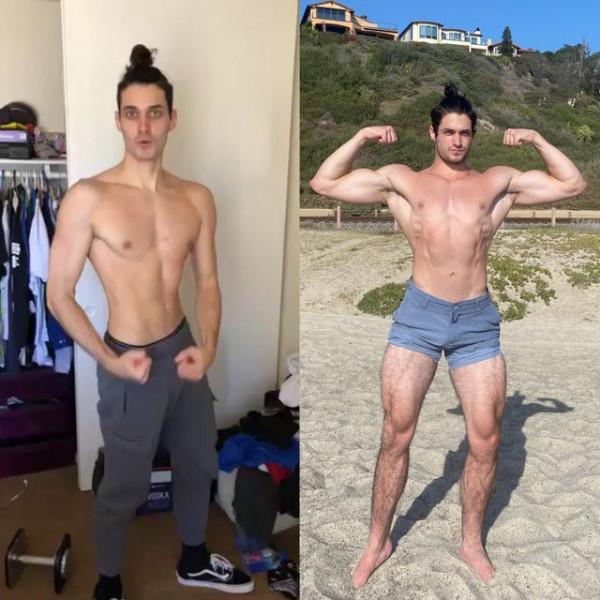 外國大叔模樣變帥氣小夥,看了這波健身前後對比照,有動力運動了 外國大叔模樣變帥氣小夥,看了這波健身前後對比照,有動力運動了