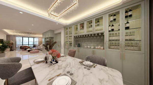 217㎡法式輕奢風三居室,在這裡盡情享受“面朝大海,春暖花開” 217㎡法式輕奢風三居室,在這裡盡情享受“面朝大海,春暖花開”