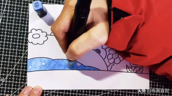 創意兒童畫:分享三款萬能背景畫法,卡通簡筆畫風格,收藏備用 創意兒童畫:分享三款萬能背景畫法,卡通簡筆畫風格,收藏備用