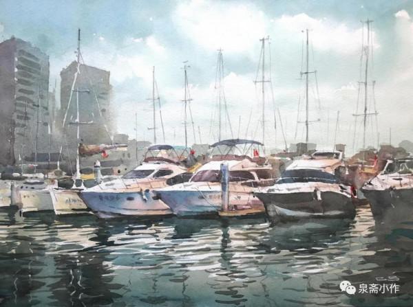 雜寫(九) 陳松水彩風景 雜寫(九) 陳松水彩風景