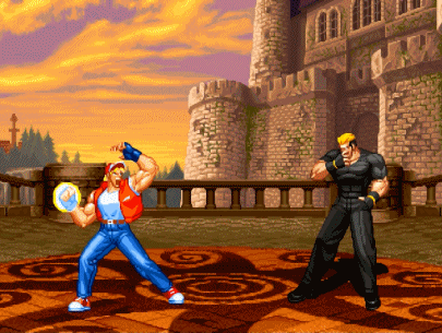 經典街機《餓狼傳說》怪不得東丈沒女朋友，原來訓練時被鱷魚咬了