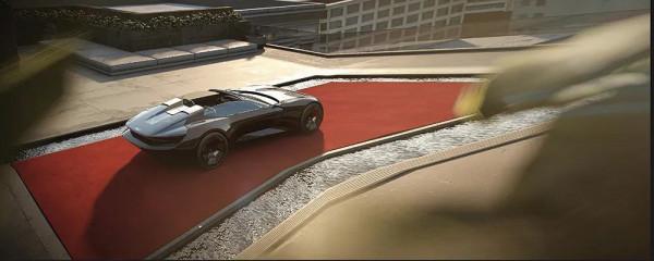 「紙上談車」25釐米變身 | 奧迪 skysphere概念車