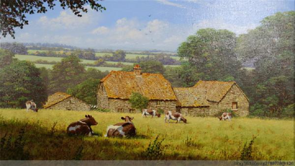 英國藝術家Edward.Hersey田園,一種美好的記憶 英國藝術家Edward.Hersey田園,一種美好的記憶
