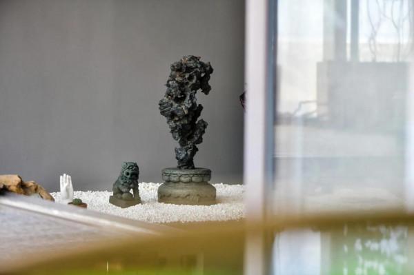 清供｜黑太湖 青石座