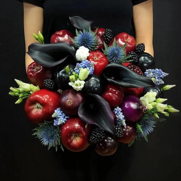 讓人驚豔的水果花藝