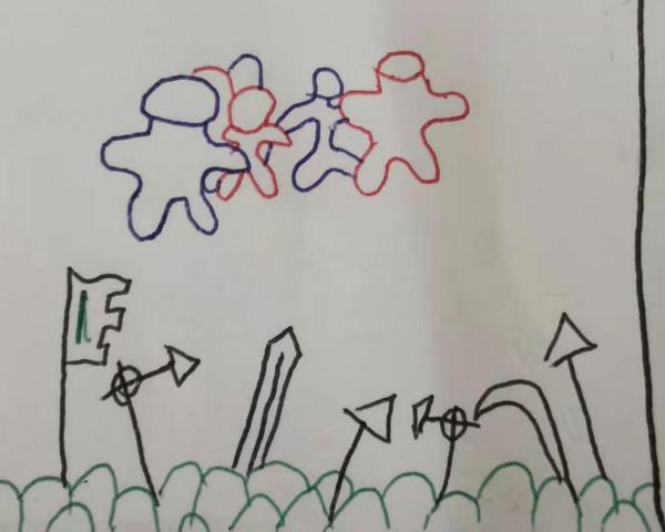 小兜原創漫畫《單合戰》