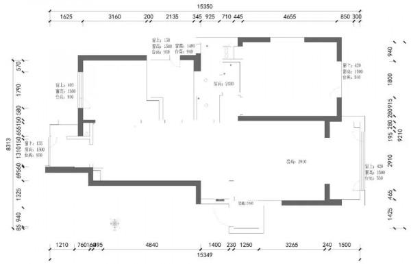 120㎡精裝修改造，為空間做“減法”，為生活做“加法”