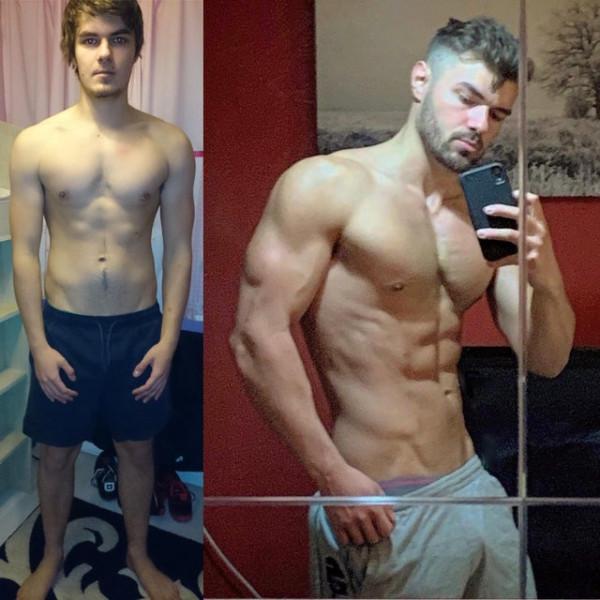 外國大叔模樣變帥氣小夥,看了這波健身前後對比照,有動力運動了 外國大叔模樣變帥氣小夥,看了這波健身前後對比照,有動力運動了