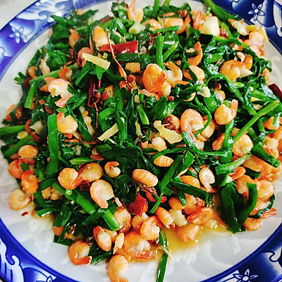 好吃下飯的韭菜炒河蝦,幾分鐘就學到手 好吃下飯的韭菜炒河蝦,幾分鐘就學到手