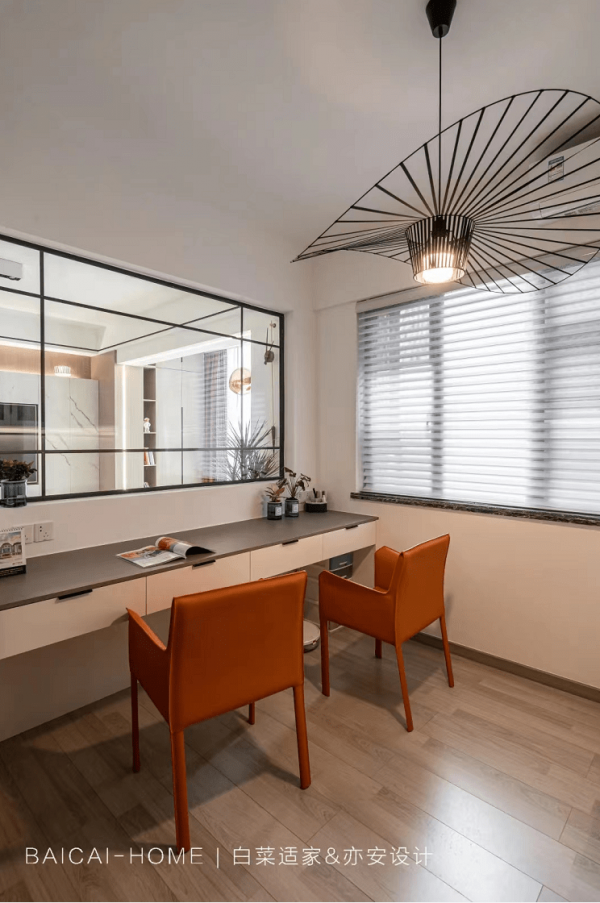 現代輕奢：91平精裝房改造，用色彩創造時尚之家