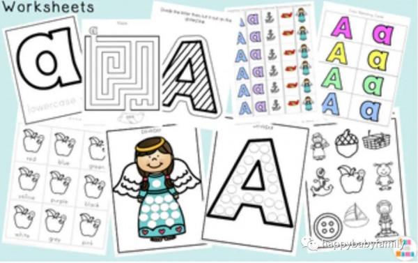 TPT價值140元的上千頁超級字母綜合作業紙 千萬不要錯過