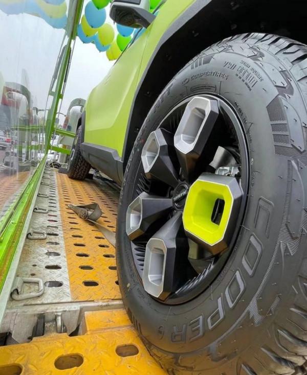 哈弗X-dog實車曝光,外觀大氣硬朗,首款DHT雙電機車型 哈弗X-dog實車曝光,外觀大氣硬朗,首款DHT雙電機車型