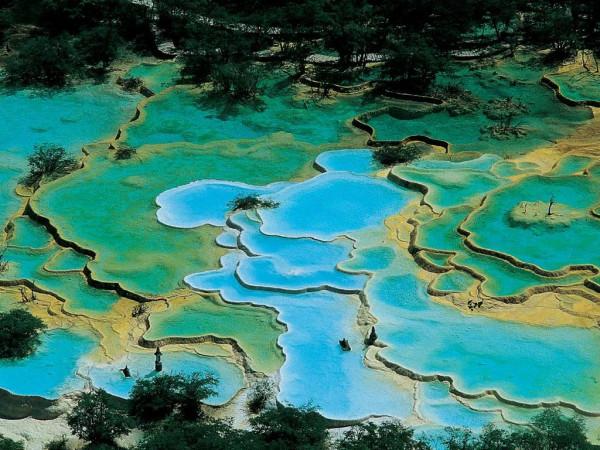 分享~九寨溝 碧水藍天 天然唯美