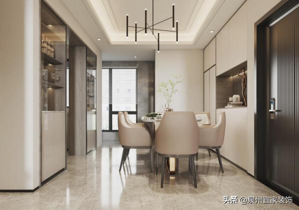 136㎡現代風格，三室一廳，徹底改造戶型更通透