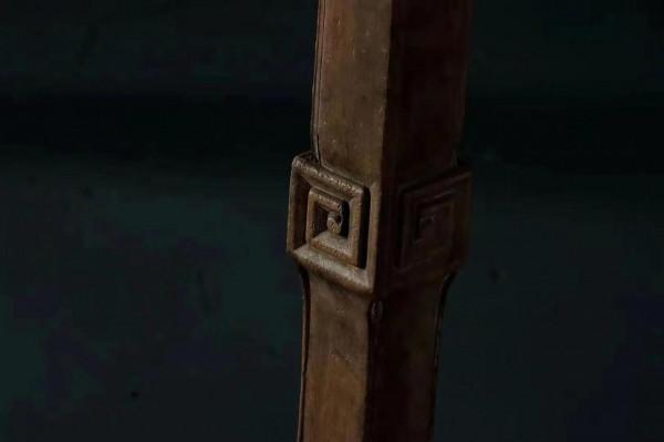 耕讀傳家鐵藝木門，榆木畫案，楠木書案