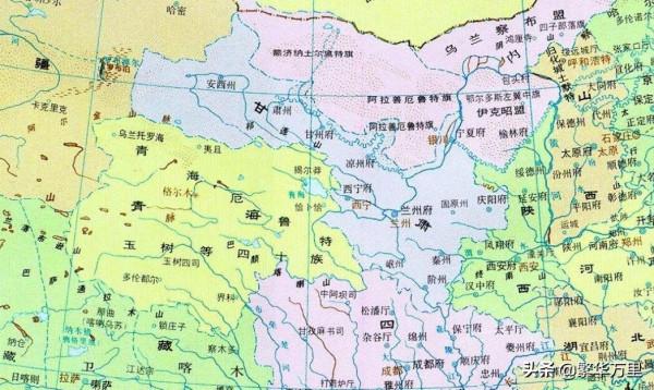 甘肅與青海的區劃變動，甘肅省的7個縣，為何劃入了青海省？