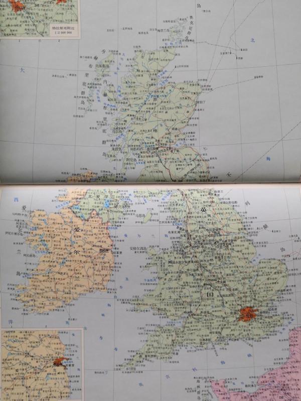 世界地圖變遷史—歐洲英國 世界地圖變遷史—歐洲英國