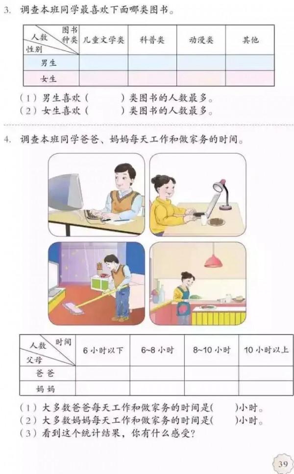 人教版小學數學（三年級下冊）課本電子版 寒假預習，快收藏