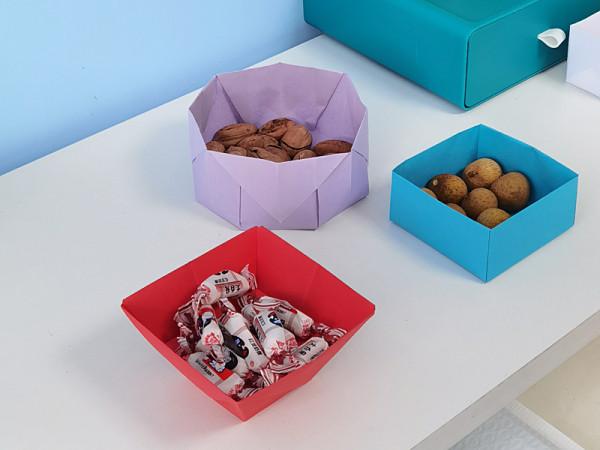 用紙給花生瓜子(殼)來個摺疊的“果盤”，過年看冬奧也綠色環保