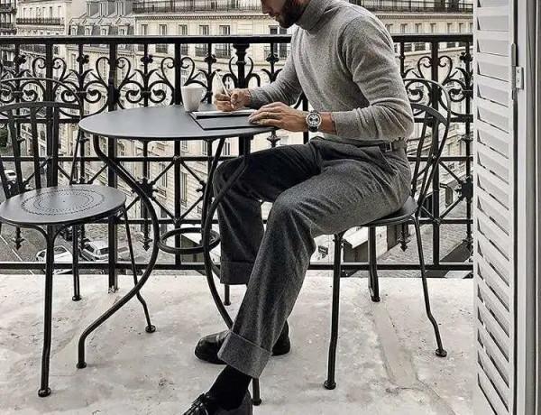 這才是儒雅男人在穿的針織衫，舒服如雲，一身乾淨氣質