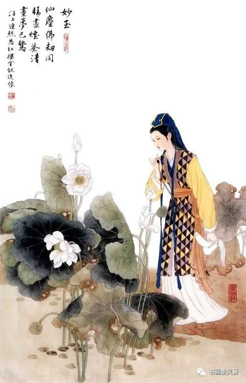 把24節氣，畫成紅樓美人