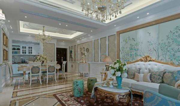 147平歐式風三居室，讓生活​得​精緻與個性充分釋放