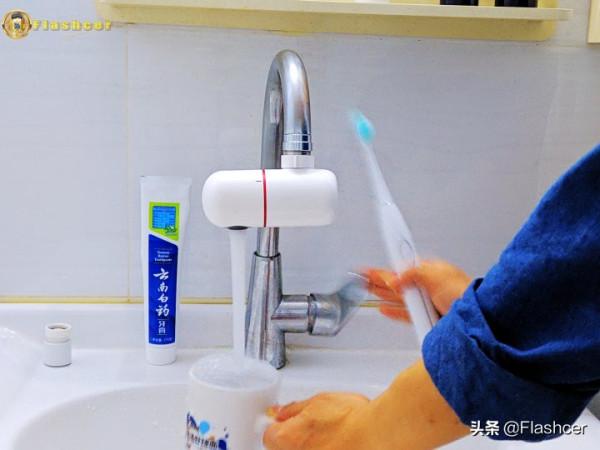 高顏值實力派，純淨水級別安心洗臉，氧芬除氯美膚龍頭淨水器體驗