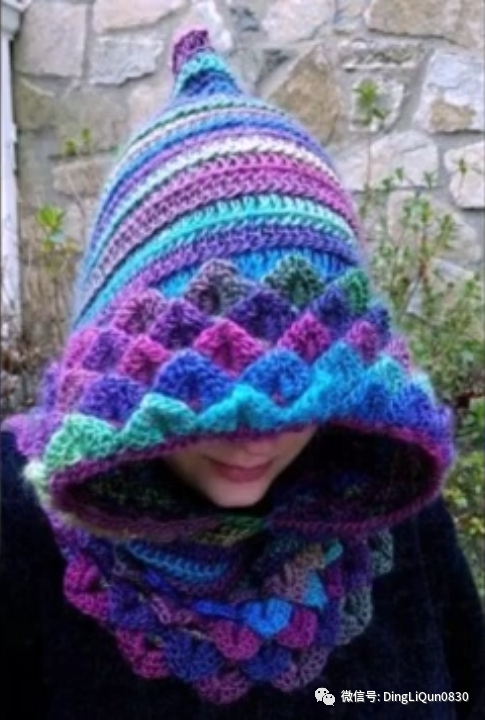 「針織作品」今年冬季流行的華麗花式帽子