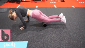 臀腿拉伸、泡沫軸放鬆動作，太讚了