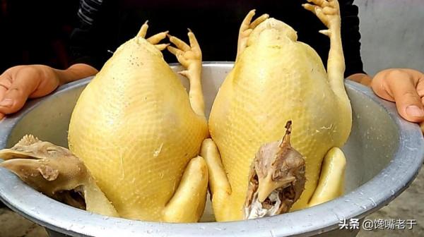 白切雞“骨中帶血”，吃了不拉肚子嗎？行話：斬開雞骨一線紅