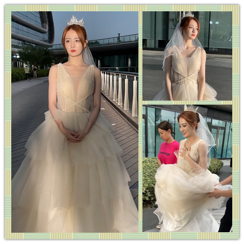 徐璐真的好美啊,穿婚紗氣質好溫柔,無修圖也很迷人 徐璐真的好美啊,穿婚紗氣質好溫柔,無修圖也很迷人