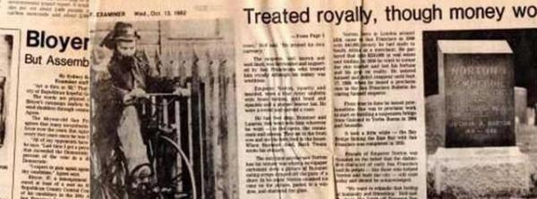 你知道嗎?作為建國以來就是共和制的美國出過皇帝 你知道嗎?作為建國以來就是共和制的美國出過皇帝