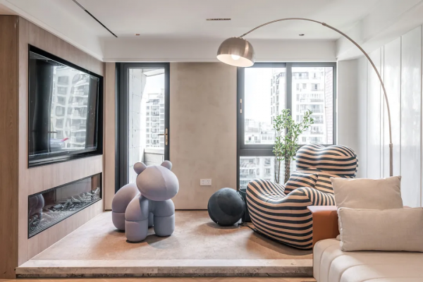 大變空間魔法,三代人同住的60㎡一居室 大變空間魔法,三代人同住的60㎡一居室