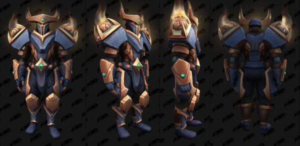 魔獸世界9.2 戰士套裝 的6種配色 魔獸世界9.2 戰士套裝 的6種配色