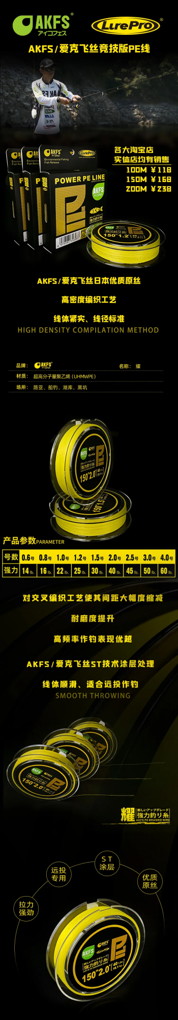 競技之美，耀無限｜愛克飛絲競技版PE線正式上線