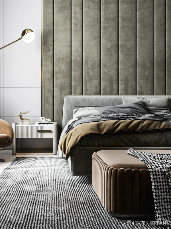 這些輕奢系臥室裝修設計真美