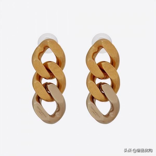 YSL 2021秋冬服飾珠寶：四葉草與十字型珠寶