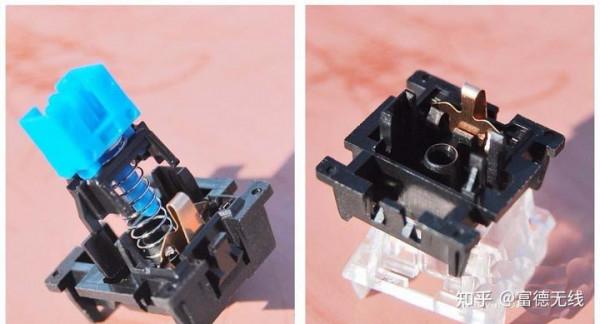 富德告訴你機械鍵盤光軸軸體和傳統機械軸體有哪些區別？