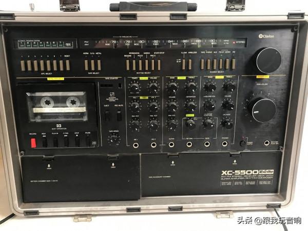 80年代最稀有的3件套行動式音響 歌樂XC-5500收錄機