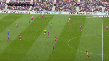 巴薩4-2馬德里競技復仇成功，二爺傳射+紅牌