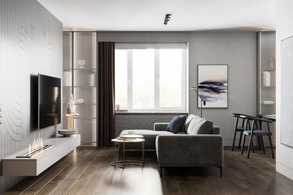 85㎡高階灰色系公寓,超有氣質 85㎡高階灰色系公寓,超有氣質