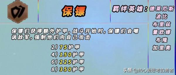 雲頂之弈S6全新羈絆分析