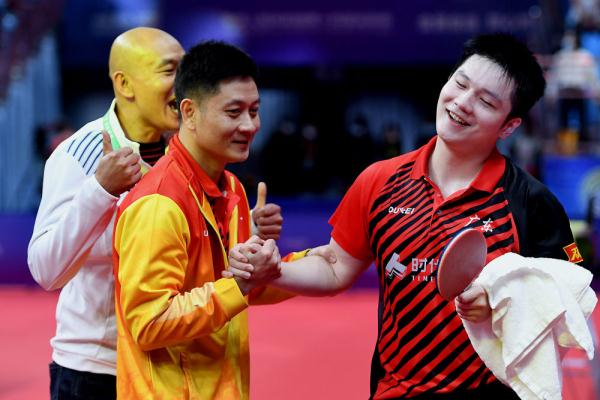 全運會｜廣東隊獲得乒乓球男團冠軍