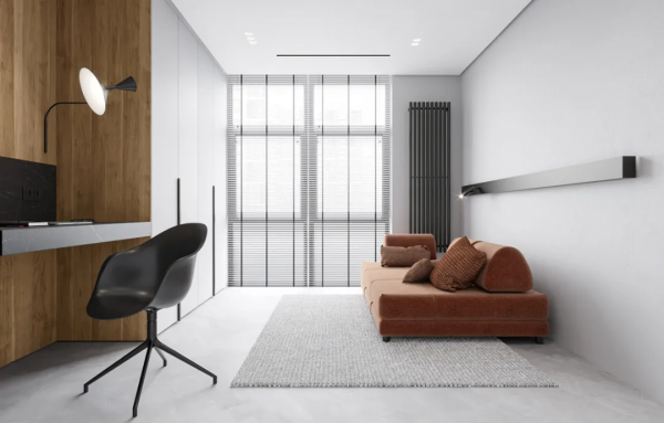 100㎡灰色空間設計