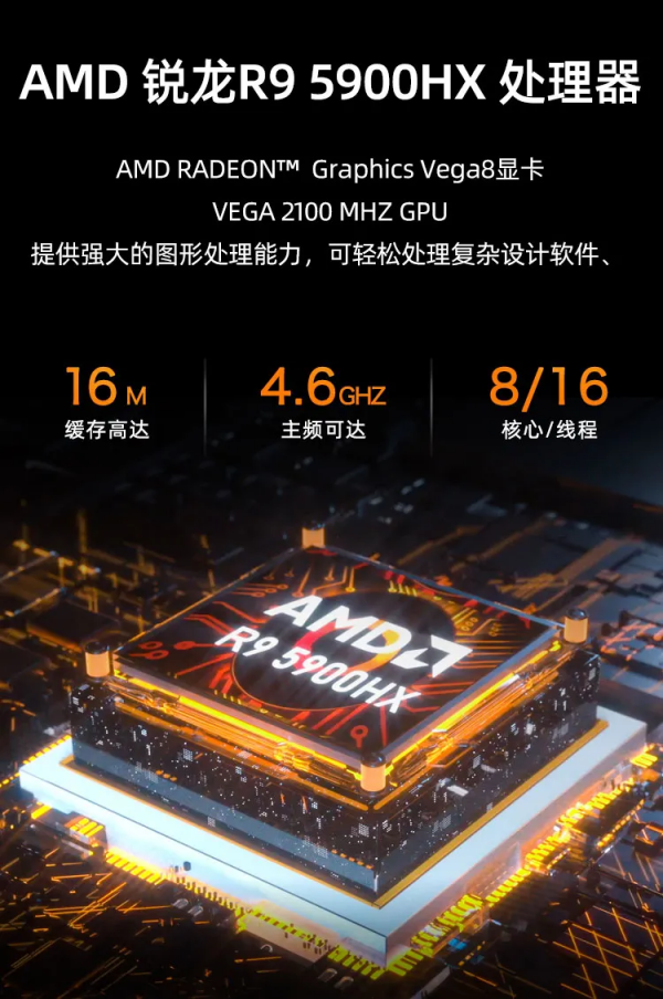 Morefine推出S500+迷你電腦：最高配Ryzen 9 5900HX